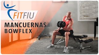 Bowflex dumbbells selectTech  Mancuerna ajustable regulable [upl. by Wylen682]