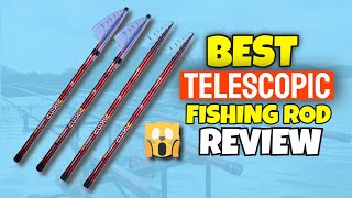 Best Telescopic Fishing Rod Review Durable Carbon Fiber Pole for Outdoor Fishing [upl. by Lankton]