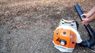 Stihl BR 600  Zeer krachtige bladblazer Tuinmachinemarktnl [upl. by Reynolds]