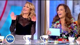 Candace Cameron Bure Returns The View [upl. by Auqinahs]