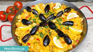 PAELLA DE MARISCO PASO A PASO [upl. by Alram]