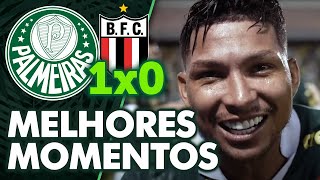 PALMEIRAS 1 X 0 BOTAFOGOSP  MELHORES MOMENTOS  PAULISTÃO 2024 [upl. by Zoa]