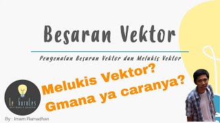 Fisika SMA  Vektor 1  Pengenalan Vektor Besaran Vektor dan Skalar Melukis Vektor Satuan I [upl. by Neeron]