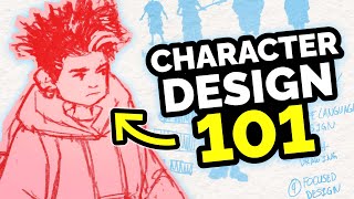 How to Design a Character ✅ Checklist for Beginners [upl. by Htiderem266]