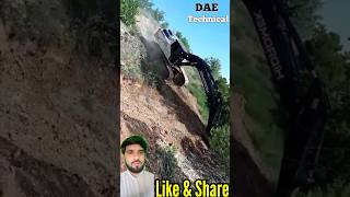 Professional and skillful excavator driving skills youtubeshorts shortvideo shorts short [upl. by Airbas64]