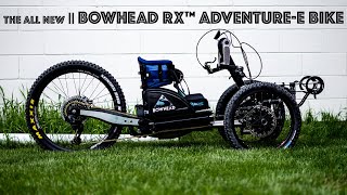 The AllNew BOWHEAD RX™ ADVENTUREE BIKE sneak peak with Founder Christian Bagg [upl. by Anaicul]