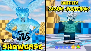 BUFFED LVL 175 ZAZASHI PERFECTION 6⭐UNIT SHOWCASE  ALL STAR TOWER DEFENSE [upl. by Ritter]