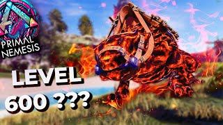 ARK PRIMAL NEMESIS 16  Domei um VOLCANIC nível 600 ABSURDO [upl. by Wills645]