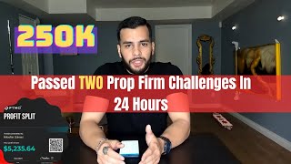 How To Pass a Prop Firm Challenge In Less Than 24 Hours  Proof [upl. by Naihtniroc]