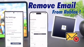 How To Remove Email from Roblox Account Delete [upl. by Zantos]