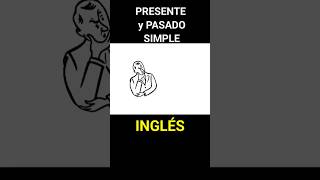 Aprende rápido oraciones en inglés con presente y pasado simple shorts [upl. by Schroth662]