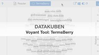 Voyant Tool 05  TermsBerry [upl. by Selassie]