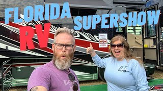 Our First Time at the Florida RV Supershow in Tampa 2021 [upl. by Trever329]