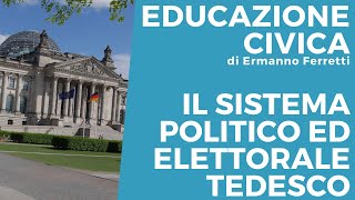 Il sistema politico ed elettorale tedesco [upl. by Annavoig]