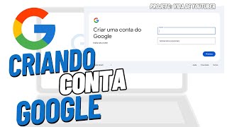 Vida De Youtuber Criar Conta No Google [upl. by Alyar]