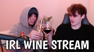 Quackity amp Wilbursoot IRL Most Waited Wine Stream [upl. by Hazeefah103]