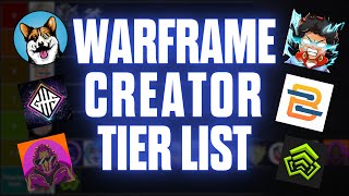 Warframe Creator Tier List  2024 [upl. by Bartolome]