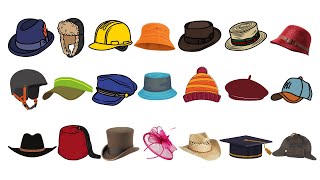 List of Hat Styles with Picture and Name in English  Different Types of Hats And Caps With Name [upl. by Yreneh]