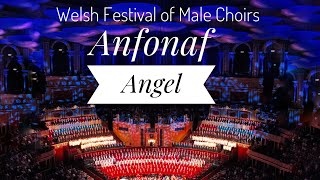 Anfonaf Angel London Welsh Festival of Male Voice Choirs in the Royal Albert Hall [upl. by Wainwright]