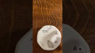 First Alert ZWave Smoke Detector amp Carbon Monoxide Alarm [upl. by Enilauqcaj689]