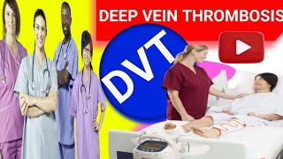 Deep vein thrombosis DVT definition 5 deep veins risk factor DVT prophylaxis assessment tool [upl. by Haras]