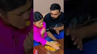 Aada tera aadda mera mrandmrsgajrani comedy husbanwifecomedy ytshorts couplestatus [upl. by Eak]