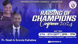 Raising of Champions Conference 2024 Day 1  06THSEPT2024 [upl. by Marven]