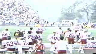 1989 Shippensburg University Football vs Bloomsburg Guarini 44 YD FG [upl. by Aneahs]