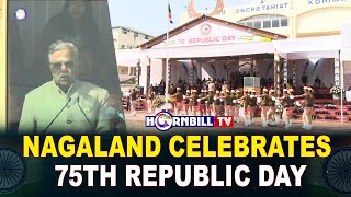 NAGALAND CELEBRATES 75th REPUBLIC DAY [upl. by Yearwood]