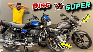 Hero Splendor Plus Xtec Disc Vs Hero Super Splendor Xtec 🔥 Best 2024 Splendor ❓ [upl. by Palmore]