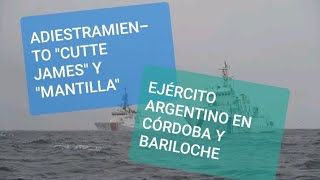 ADIESTRAMIENTO DE LA PREFECTURA NAVAL ARGENTINA Y EJÉRCITO ARGENTINO EN CÓRDOBA Y BARILOCHE [upl. by Gulick]