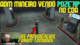 ADM MINEIRO VENDO POZE RP MODMENU NO CIDADE ALTA GTA RP [upl. by Nolrak984]