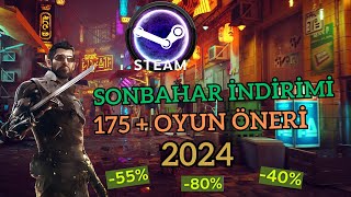 Steam Sonbahar İndiriminden En İyi 175  Oyun Önerisi 2024 [upl. by Dane]