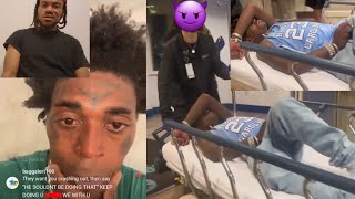 Kodak Black Unhealthy Rushed To The Hospital🏥 [upl. by Aekal]