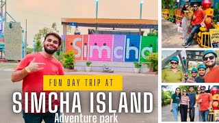 Simcha island Indore  best adventure park  CENTRAL INDIAS biggest trampoline park  best place [upl. by Soulier]