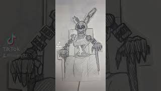 Peepaw’s stories again fnaf art drawing burntrap afton ballora funny grandpa [upl. by Oigres861]