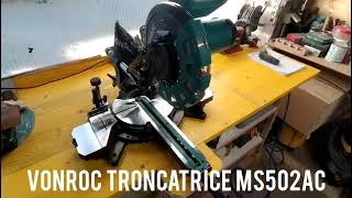 Troncatrice Vonroc MS502AC [upl. by Sesylu]