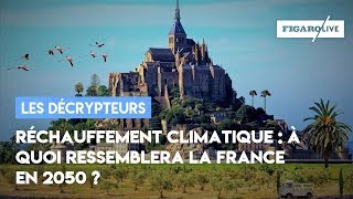 Réchauffement climatique  à quoi ressemblera la France en 2050 [upl. by Yardley]