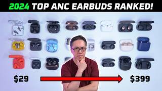 2024 Best Earbuds for Noise Canceling  Ranked ⚡ with ANC Samples [upl. by Jonas750]