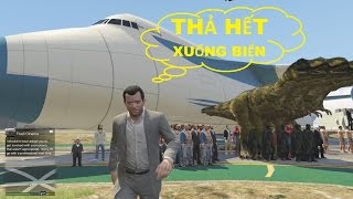 GTA 5 Mod  Máy bay Cargo Plane Chở Được Bao Nhiêu Người Trong GTA V [upl. by Engleman160]