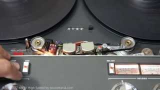 ReVox A77 Mk IV High Speed spring 1975 interior [upl. by Lledniuq]