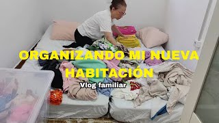 Organizando mi nueva habitación está toda hecha un desastre Vlog familiar [upl. by Bennink]