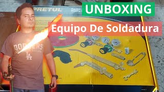 🔥🌡️Unboxing de quipo de Soldadura AUTOGENA [upl. by Ab348]