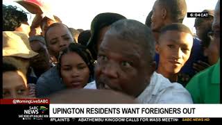 Upington residents want foreigners out [upl. by Ennayrb]