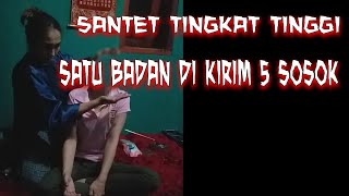 EFEK TERKENA SANTET  ANA CIKEY MEMBERSIHKAN SANTET TINGKAT TINGGI [upl. by Aninnaig]