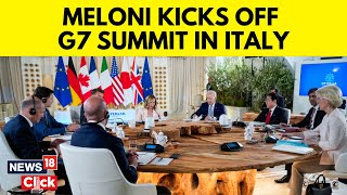 G7 Summit 2024 G7 Leaders To Kick Off Summit In Italy’s Southern Puglia  Giorgia Meloni  G18V [upl. by Aurelia444]