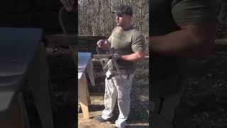 Gatling Gun Vs Ballistic Shield Kentucky Ballistics [upl. by Lad]