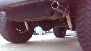 Jeep Wrangler 40L TJ Pacesetter Exhaust Sound [upl. by Reiners]