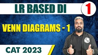 Venn Diagrams  1 l LR Based DI 01 l CAT 2024  MBA Wallah [upl. by Aicatsal]