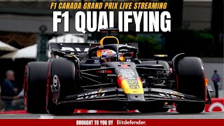 F1 CANADA GP QUALIFYING LIVE  Formula 1 Canadian GP Quali Live Commentary  Watchalong [upl. by Wolgast]